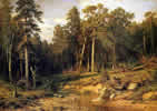 И. И. Шишкин. Сосновый бор. Мачтовый лес в Вятской губернии. 1872